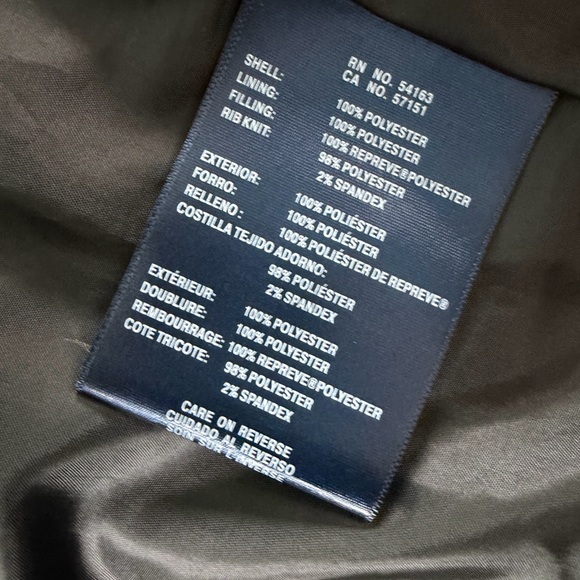 TOMMY HILFIGER Hooded Puffer Trench-coat Black Size XL NEW - Picture 5 of 11